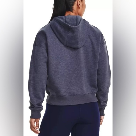 Under Armour Hooded sweatshirt Essential Script Hoodie Size XL - Picture 2 of 10